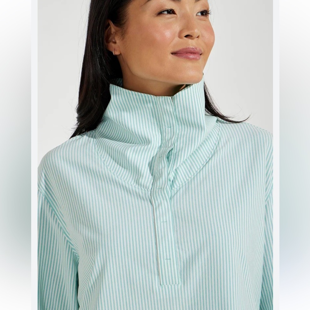 Coolibar Women's Catona Funnel Neck Tunic Top UPF 50+, size S